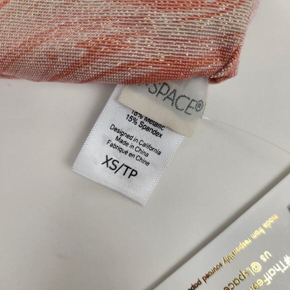 L*Space Lizzie Bikini Top in All Swirled Up Pink/Mauve Size XS NWT - Picture 6 of 6